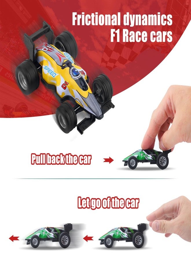 ZOHANINDL Pull Back Cars Toy Model Set 12Pack 1:43, Small Race Cars Wind up Racing Car, Easter Stuffing, Cake Tops, for Toddlers Kids Ages 2 3 4 5 6 7 8 Boys and Girls Birthday Party Favors - Image 3